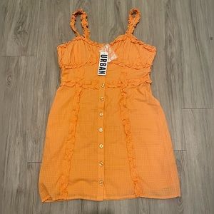 Bright Orange Women’s Urban Outfitters Dress